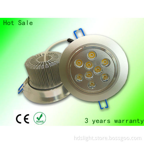 Hot sale product on market 2013 9w AC100-265V led downlight with 120mm cut out